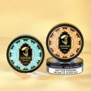 Premium nicotine pouches in a variety of strengths and flavours for adult users