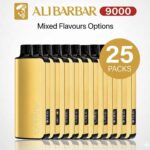 Alibarbar Ingot 9000 Puffs – 25 Pack Wholesale Disposable Vapes