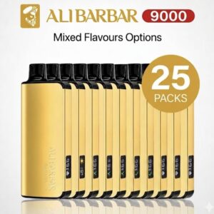 Alibarbar Ingot 9000 Puffs – 25 Pack Wholesale Disposable Vapes