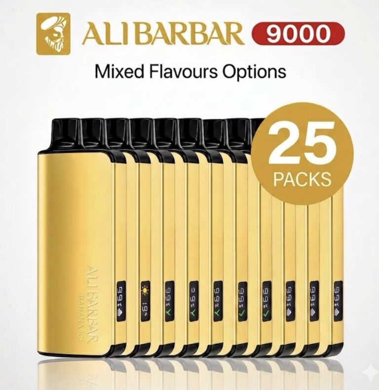 Alibarbar Ingot 9000 Puffs – 25 Pack Wholesale Disposable Vapes