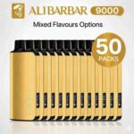 Alibarbar Ingot 9000 Puffs 50 Pack Wholesale Disposable Vapes